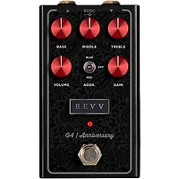 Revv Amplification G4 Anniversary Edition Distortion Effects Pedal Black