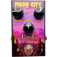 LsL Instruments Moon City Masters Signature Fuzz Effects Pedal Black