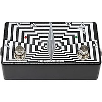 EarthQuaker Devices Flexi Loops Flexi-Switch Pedal Black and White