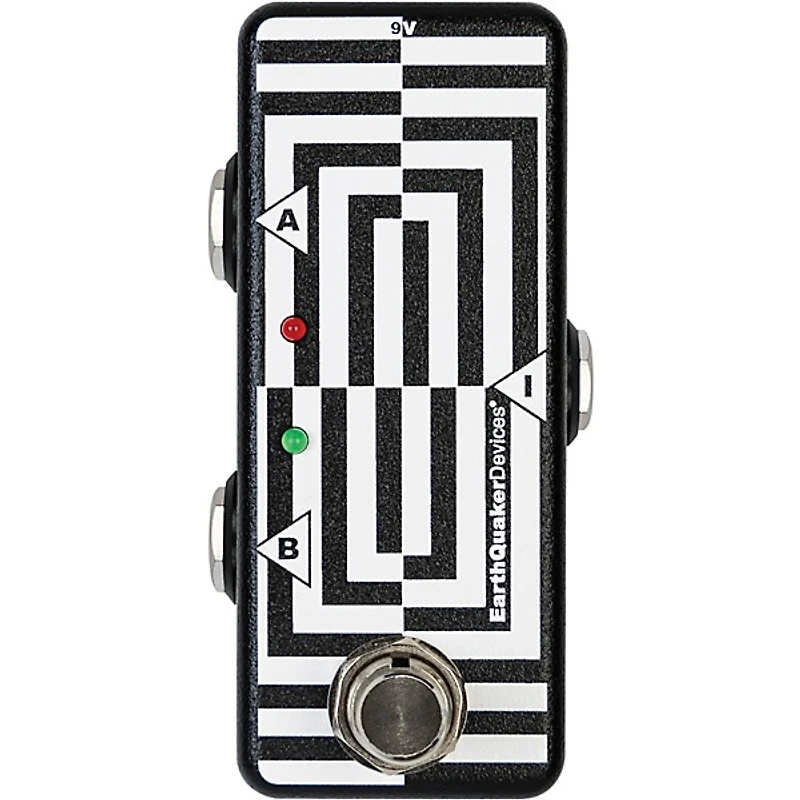 EarthQuaker Devices A/B Box Black and White
