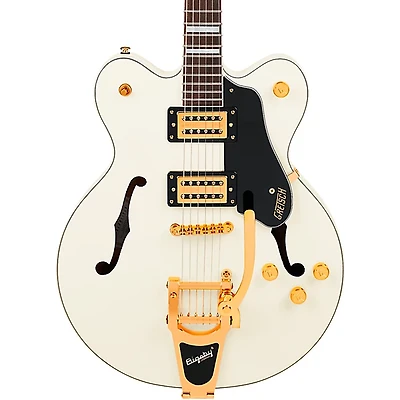 Gretsch Guitars G2622TG Streamliner Center Block Double-Cut Semi-Hollowbody Electric Guitar - Vintage White