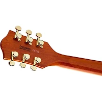 Gretsch Guitars Electromatic LTD Flame Okoume Broadkaster Jr. Single-Cut With Bigsby Electric Guitar Roundup Orange Stain