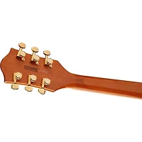 Gretsch Guitars Electromatic LTD Flame Okoume Broadkaster Double-Cut Electric Guitar With Bigsby Roundup Orange Stain