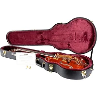 Gretsch Guitars Limited Edition Quilt Top Falcon Jr. Electric Guitar Roundup Orange Stain