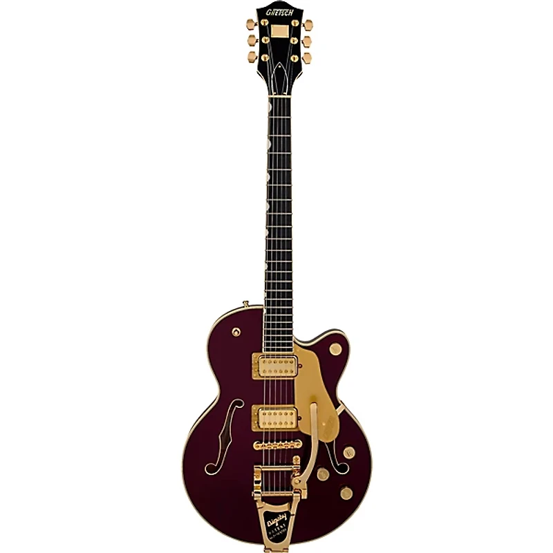 Gretsch Guitars Broadkaster Jr. LX Center Block with String-Thru Bigsby and Gold Hardware Electric Guitar