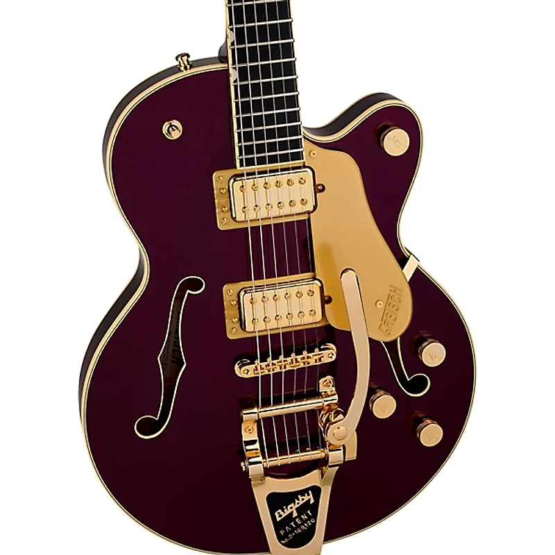 Gretsch Guitars Broadkaster Jr. LX Center Block with String-Thru Bigsby and Gold Hardware Electric Guitar