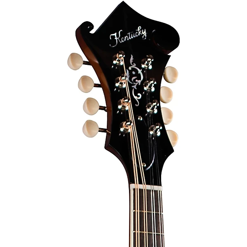 Kentucky KM-755 Deluxe F-Style Mandolin Amber Burst