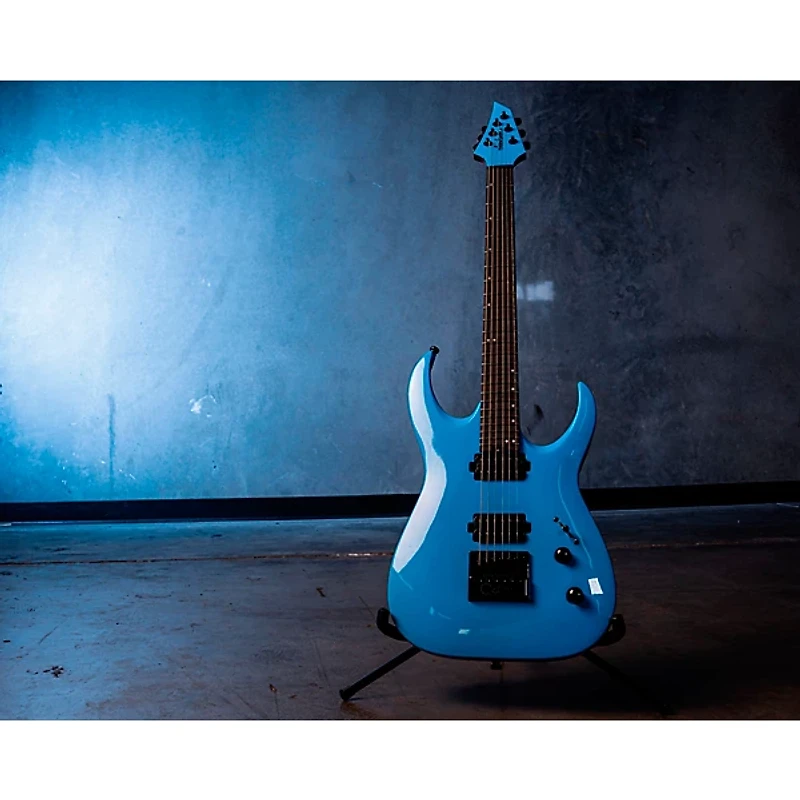 Jackson Pro Plus Series Signature Misha Mansoor ET6 Electric Guitar Riviera Blue