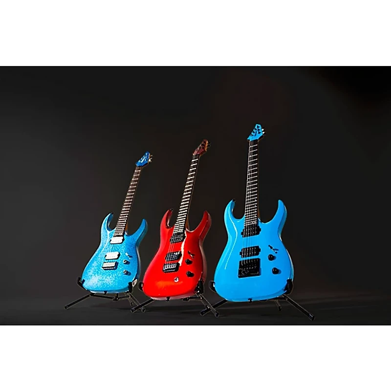 Jackson Pro Plus Series Signature Misha Mansoor ET6 Electric Guitar Riviera Blue