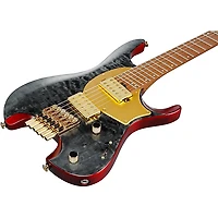 Ibanez Manuel Gardner Fernandes Signature Electric Guitar Obsidian Black Low Gloss