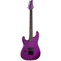 Schecter Guitar Research Danskimo-6 Left-Handed Electric Guitar Purple Sparkle