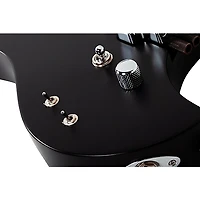 Schecter Guitar Research Synyster Gates Custom- 6 TR-S Headless Left-Handed Electric Guitar Satin Black