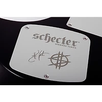 Schecter Guitar Research Synyster Gates Custom- 6 TR-S Headless Left-Handed Electric Guitar Satin Black