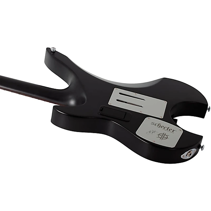 Schecter Guitar Research Synyster Gates Custom-6 TR-S Headless Electric Guitar Satin Black