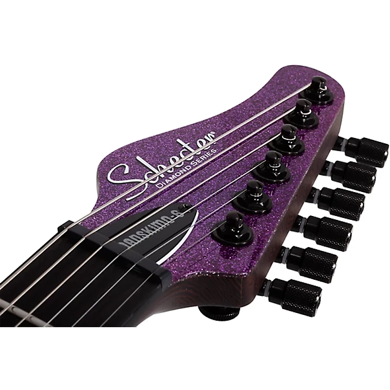 Schecter Guitar Research Danskimo-6 Electric Guitar Purple Sparkle