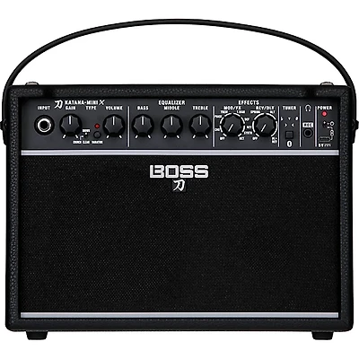 BOSS Katana-Mini X 10W 1x5 Battery-Powered Guitar Combo Amp Black