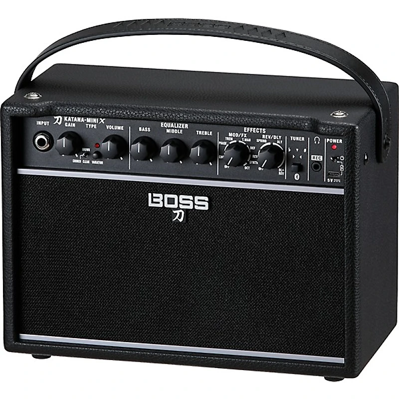 BOSS Katana-Mini X 10W 1x5 Battery-Powered Guitar Combo Amp Black
