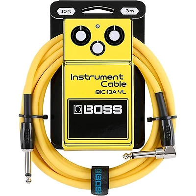 BOSS BIC-10 Straight to Angled Instrument Cable