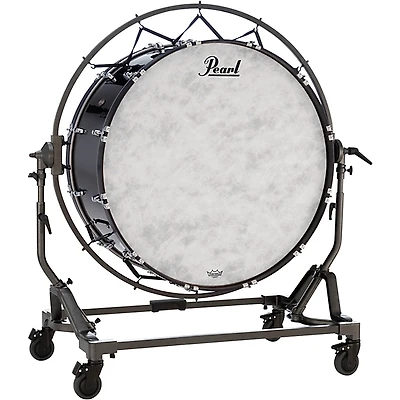 Pearl Concert Bass Drum with Suspension Stand 36 x 16 in. Midnight Black