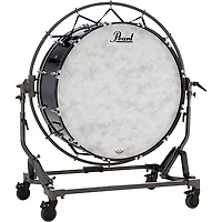 Pearl Concert Bass Drum with Suspension Stand 36 x 16 in. Midnight Black