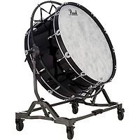 Pearl Concert Bass Drum with Suspension Stand 36 x 16 in. Midnight Black