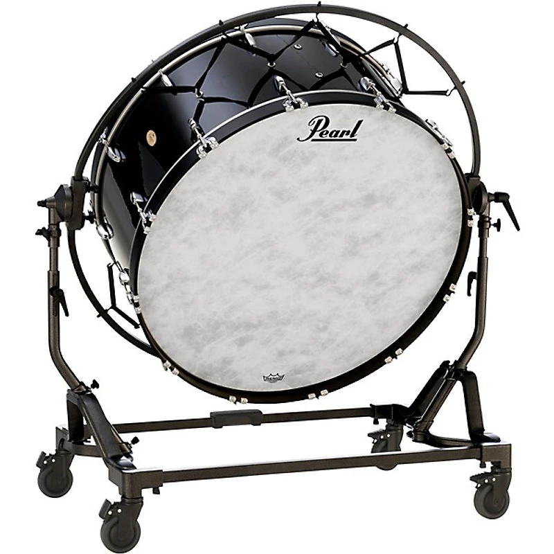 Pearl Concert Bass Drum with Suspension Stand 36 x 16 in. Midnight Black