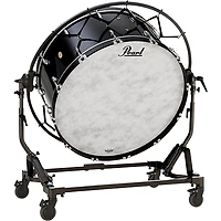 Pearl Concert Bass Drum with Suspension Stand 36 x 16 in. Midnight Black