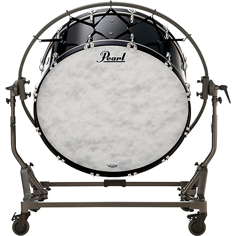 Pearl Concert Bass Drum with Suspension Stand 36 x 16 in. Midnight Black