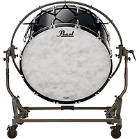 Pearl Concert Bass Drum with Suspension Stand 36 x 16 in. Midnight Black