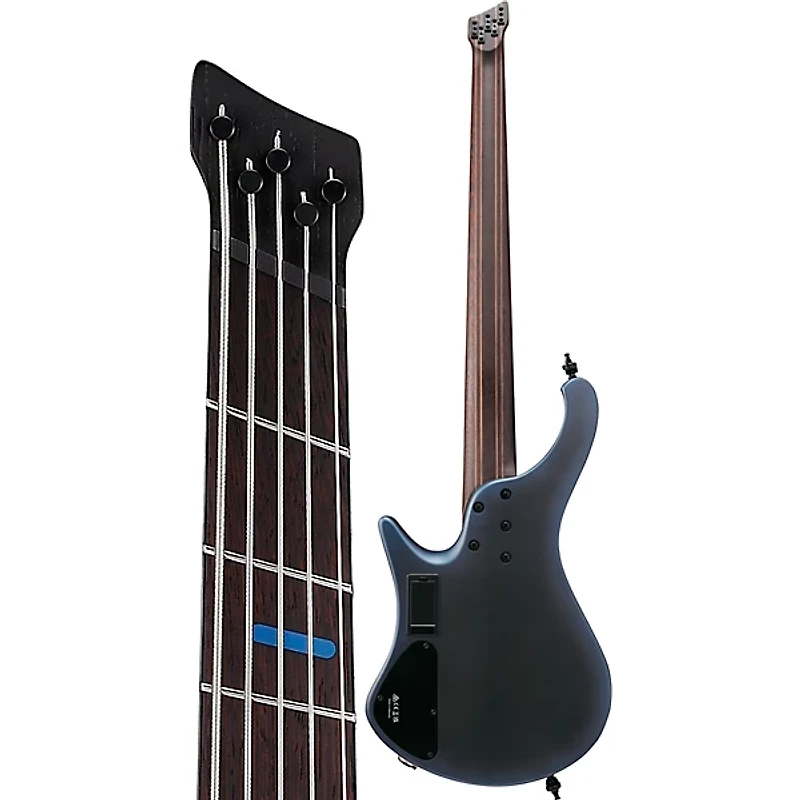 Ibanez EHB5MSBSP 5-String Multi-Scale Ergonomic Headless Bass Guitar Midnight Arctic Ocean Matte
