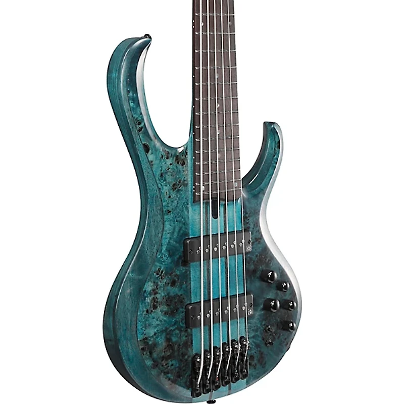 Ibanez BTB946 6-String Electric Bass Guitar Cosmic Blue Low Gloss