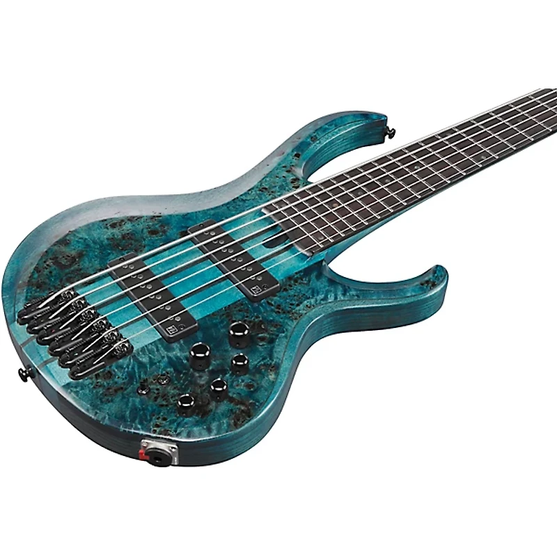 Ibanez BTB946 6-String Electric Bass Guitar Cosmic Blue Low Gloss