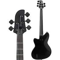 Ibanez TMB425B 5-String Electric Bass Guitar Black Flat