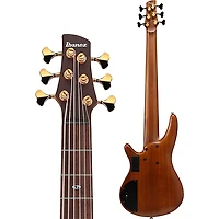 Ibanez Prestige SR5506 6-String Electric Bass Guitar - Mocha Flat