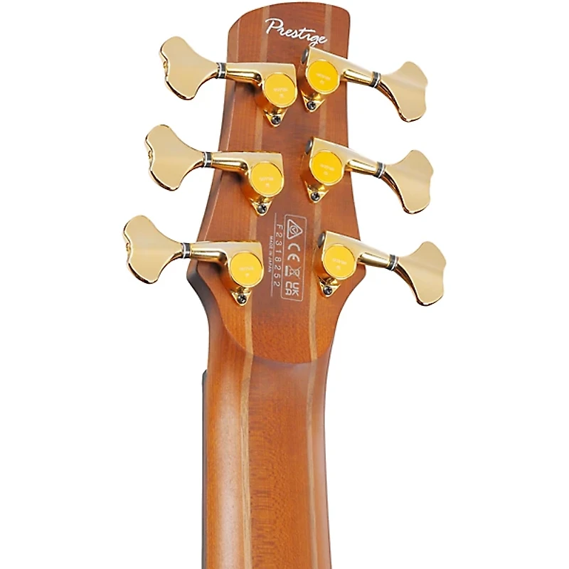 Ibanez Prestige SR5506 6-String Electric Bass Guitar - Mocha Flat