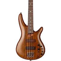 Ibanez Prestige SR5500 4-String Electric Bass Guitar Mocha Flat