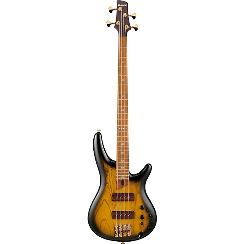 Ibanez Prestige SR4500 4-String Electric Bass Guitar Desert Sunset Burst