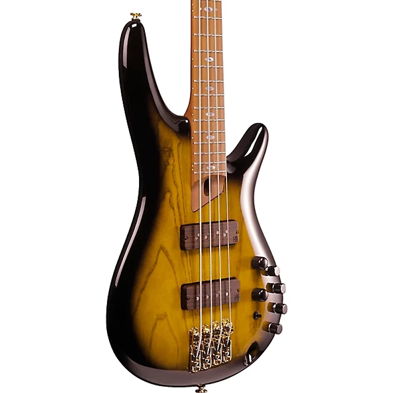 Ibanez Prestige SR4500 4-String Electric Bass Guitar Desert Sunset Burst
