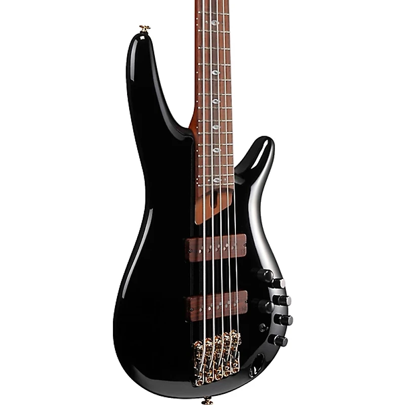 Ibanez Prestige SR3505 5-String Electric Bass Guitar Black