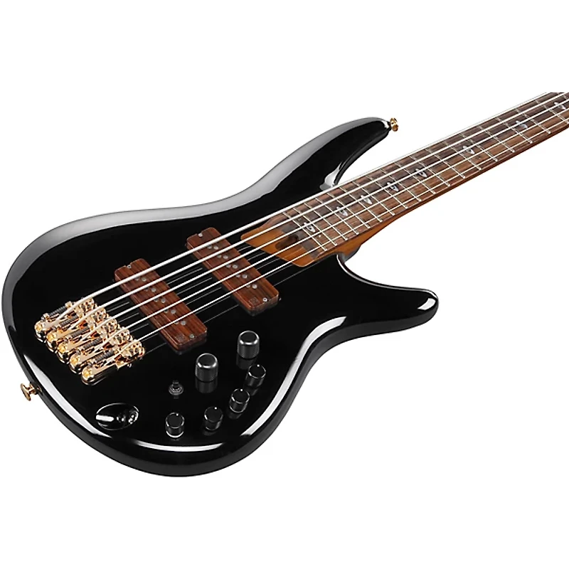 Ibanez Prestige SR3505 5-String Electric Bass Guitar Black