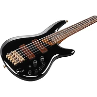 Ibanez Prestige SR3505 5-String Electric Bass Guitar Black