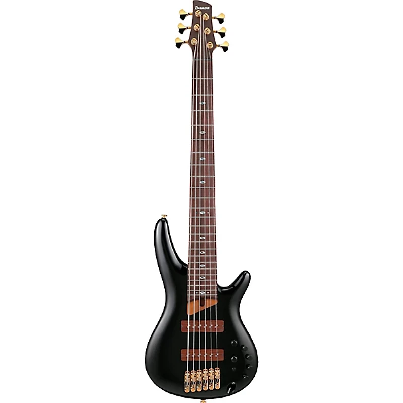 Ibanez Prestige SR3506 6-String Electric Bass Guitar Black