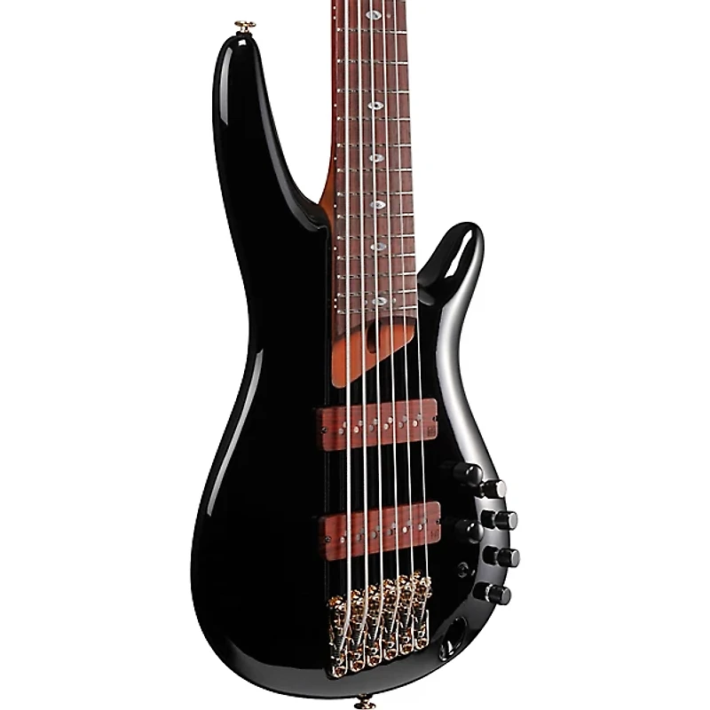 Ibanez Prestige SR3506 6-String Electric Bass Guitar Black