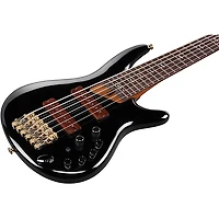 Ibanez Prestige SR3506 6-String Electric Bass Guitar Black