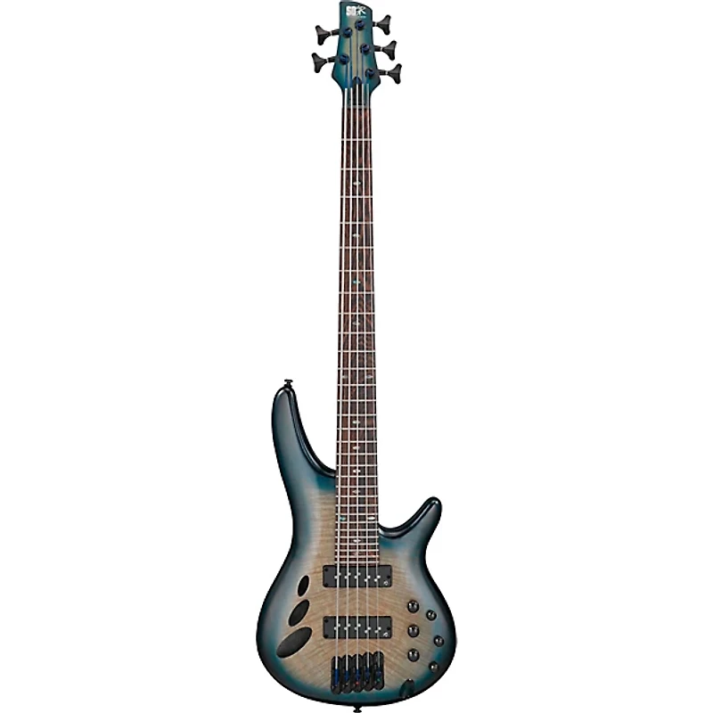 Ibanez SRD905 5-String Electric Bass Guitar Cosmic Blue Starburst Low Gloss