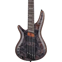 Ibanez Left-Handed SRMS805L 5-String Multi-Scale Electric Bass Guitar Deep Twilight