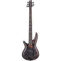 Ibanez Left-Handed SRMS805L 5-String Multi-Scale Electric Bass Guitar Deep Twilight
