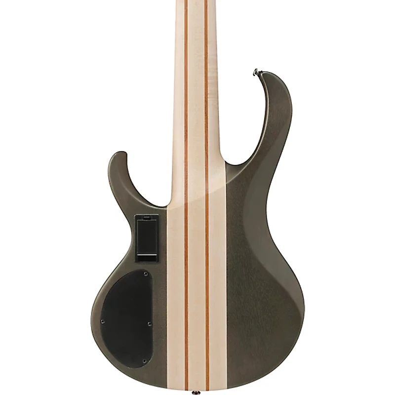 Ibanez BTB606 6-String Electric Bass Guitar Transparent Gray Flat
