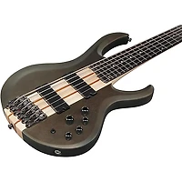 Ibanez BTB606 6-String Electric Bass Guitar Transparent Gray Flat