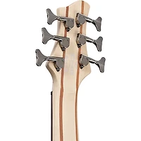Ibanez BTB606 6-String Electric Bass Guitar Transparent Gray Flat